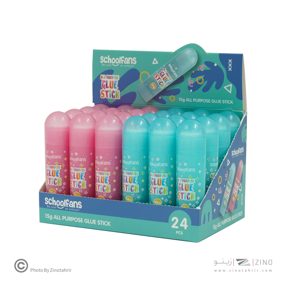 چسب ماتیکی15گرم فانتزی اسکول فنز کد924001